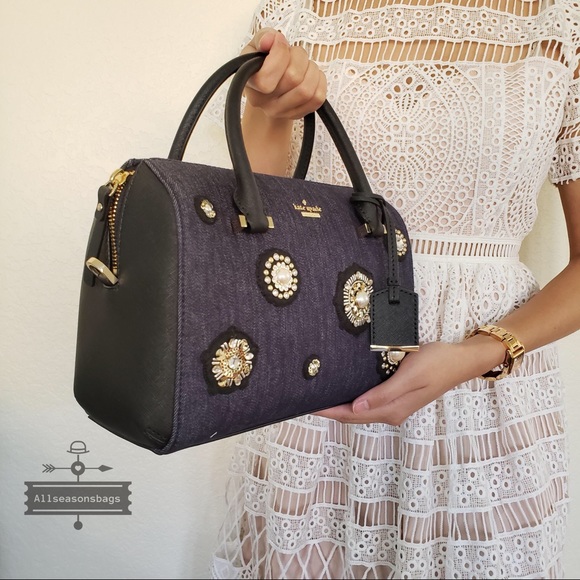 NWT Kate Spade Cameron Street Denim Crossbody Bag - Picture 3 of 8